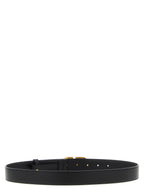 Valentino Garavani Black Calfskin Regular Belt
