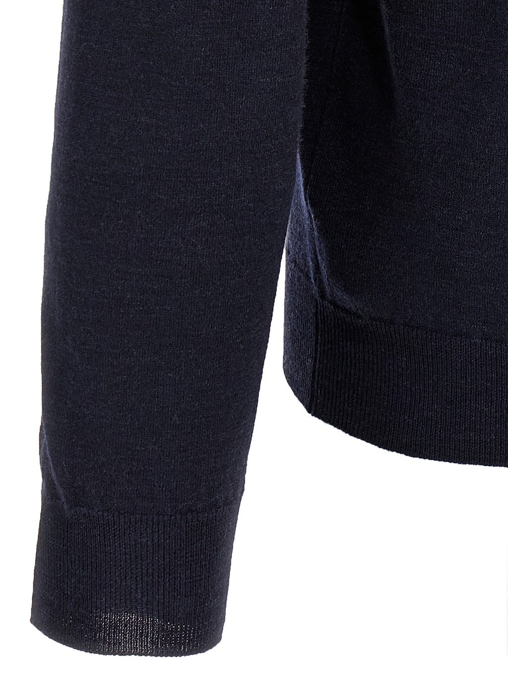 ZANONE Blue Virgin Wool Cardigan