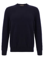 ZANONE Blue Virgin Wool Cardigan