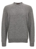 ZANONE Gray Virgin Wool Cardigan