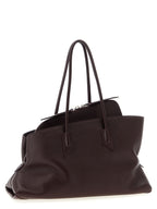 The Attico Purple Calfskin Shoulder Bag