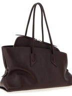 The Attico Purple Calfskin Shoulder Bag