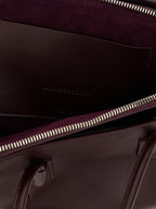 The Attico Purple Calfskin Shoulder Bag