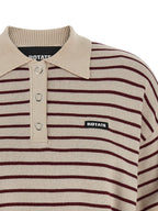 ROTATE BIRGER CHRISTENSEN Multicolor Mohair Polo Shirt
