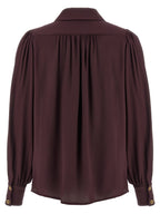 Elisabetta Franchi Purple Viscose Blouse