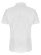 Lacoste White Cotton Polo Shirt