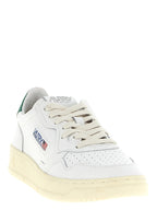 Autry Bicolor Goatskin Low Top Sneakers