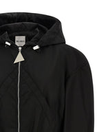 The Attico Black Polyamide Bomber