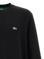 Lacoste Black Cotton Sweatshirt