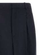 Polo Ralph Lauren Blue Wool Casual Pants