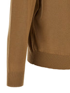 Fendi Beige Virgin Wool Cardigan