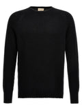 MA'RY'YA Black Virgin Wool Cardigan