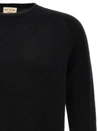 MA'RY'YA Black Virgin Wool Cardigan