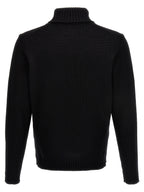 ZANONE Black Virgin Wool Cardigan