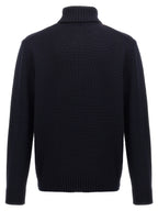 ZANONE Blue Virgin Wool Cardigan
