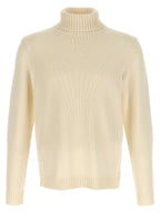 ZANONE White Virgin Wool Cardigan