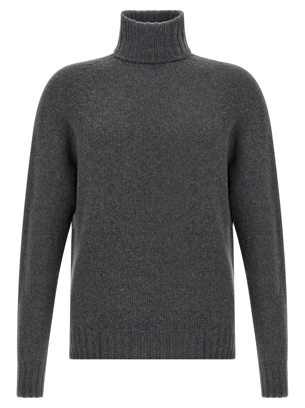 MA'RY'YA Gray Virgin Wool Cardigan
