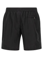 Dolce & Gabbana Black Polyamide Swim Shorts