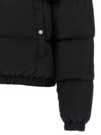 IENKI IENKI Black Nylon Full-Length Jacket
