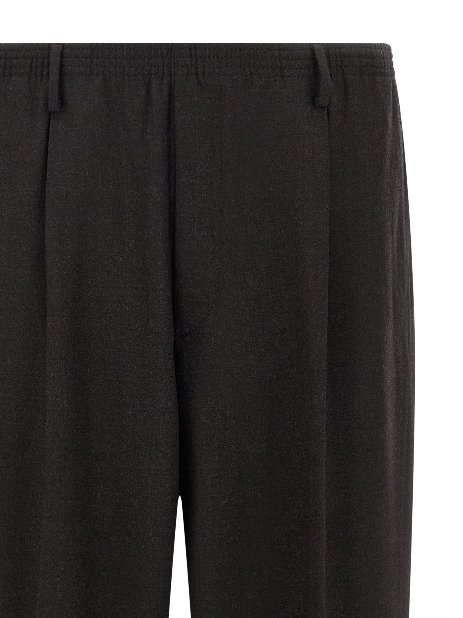 CELLAR DOOR Brown Wool Casual Pants