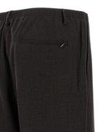 CELLAR DOOR Brown Wool Casual Pants