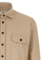 BORRIELLO Beige Cotton Blouse