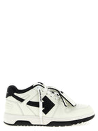 Off-White Bicolor Recycled Polyester Sneakers