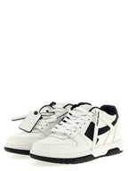 Off-White Bicolor Recycled Polyester Sneakers