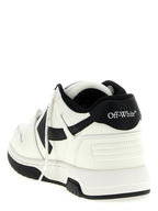 Off-White Bicolor Recycled Polyester Sneakers