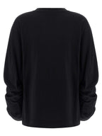 Dries Van Noten Black Cotton Long Sleeve T-Shirt