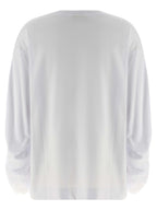 Dries Van Noten White Cotton Long Sleeve T-Shirt