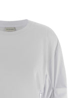 Dries Van Noten White Cotton Long Sleeve T-Shirt