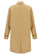 Burberry Beige Cotton Coat