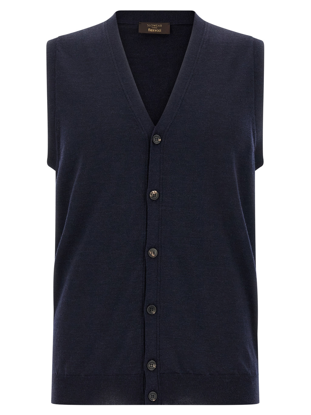 ZANONE Blue Virgin Wool Cardigan
