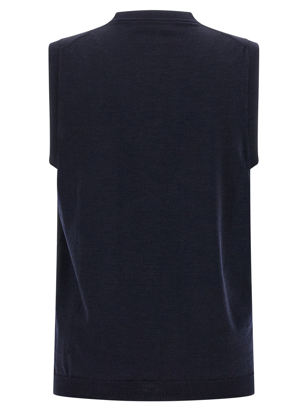 ZANONE Blue Virgin Wool Cardigan