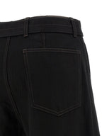 Lemaire Black Cotton Jeans Denim