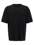Lemaire Black Cotton T-Shirt
