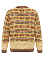 BODE Multicolor Wool Cardigan