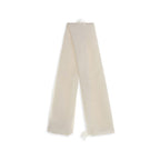 Brunello Cucinelli White Cashmere Scarf
