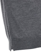 MA'RY'YA Gray Virgin Wool Cardigan