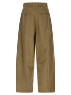 WILLY CHAVARRIA Beige Polyester Chino Pants