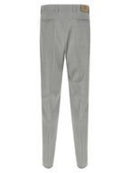 Brunello Cucinelli Gray Virgin Wool Dress Pants