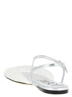 Loewe White Polyamide Ballet Flats