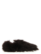 Tod's Brown Lamb Leather Slip-On Loafers