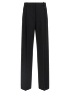 Elisabetta Franchi Black Polyester Casual Pants