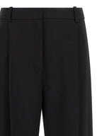 Elisabetta Franchi Black Polyester Casual Pants