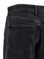 Agolde Black Cotton Jeans Denim
