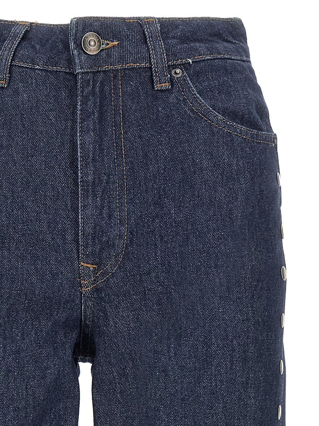 Blue Cotton Jeans Denim
