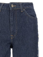 Blue Cotton Jeans Denim