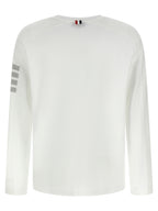 Weißes Baumwoll-T-Shirt